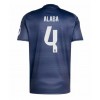Real Madrid David Alaba #4 Bortedrakt 2025-26 Kortermet
